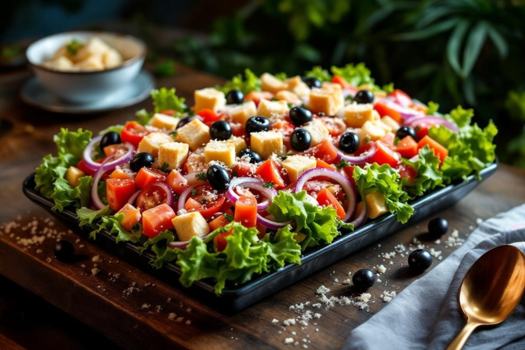 Party Garden Salad Tray.