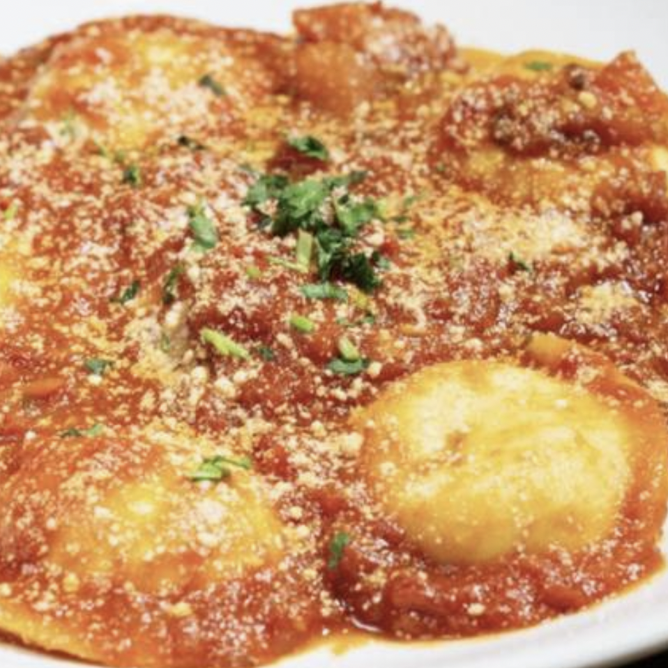 Ravioli Tre Formaggi.