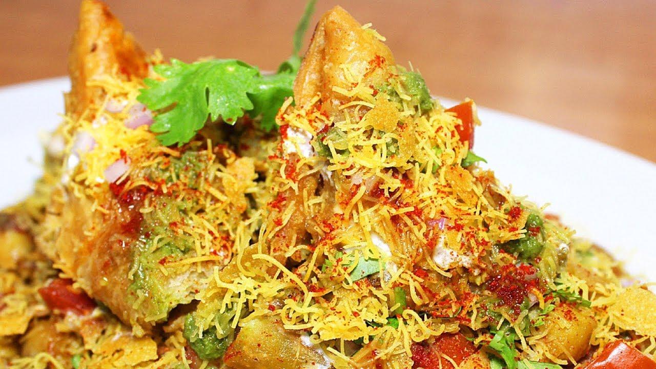 Samosa Chaat.