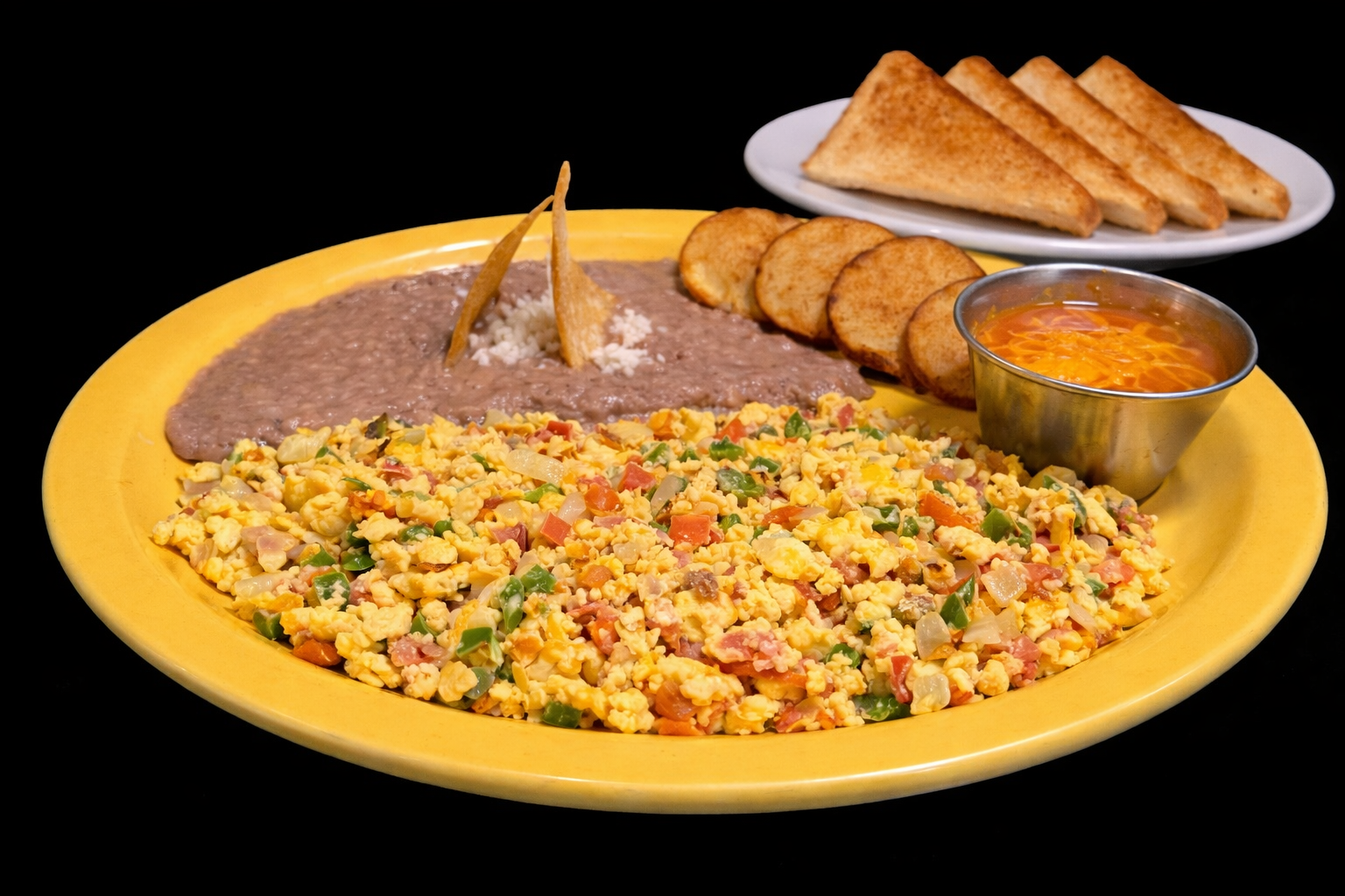 Huevos a la Mexicana.