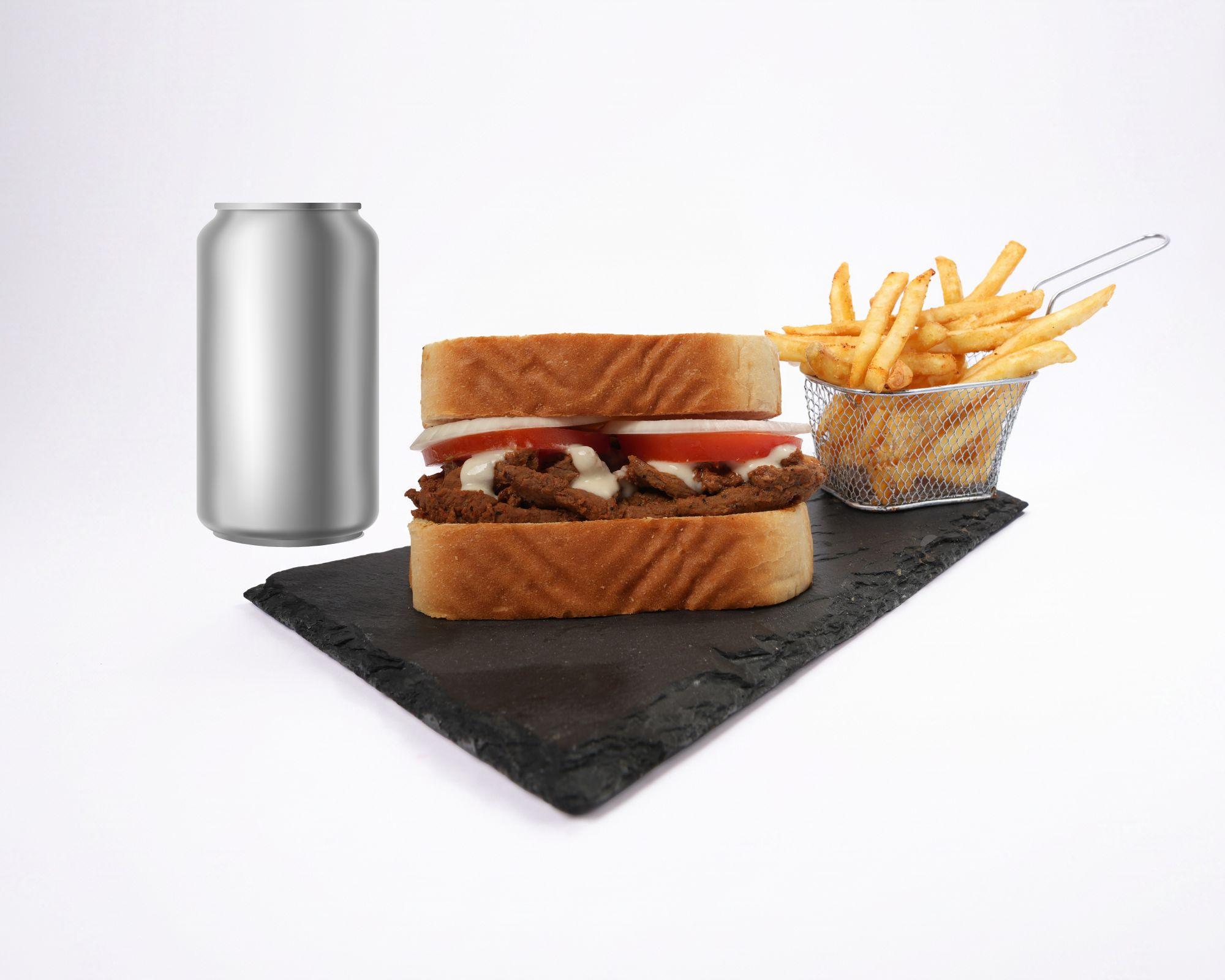 Steak Crunchy Toast Combo.
