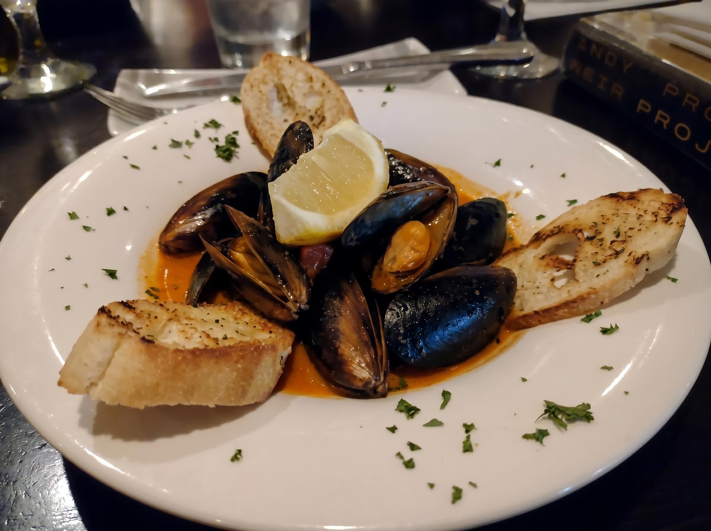 Mussels.