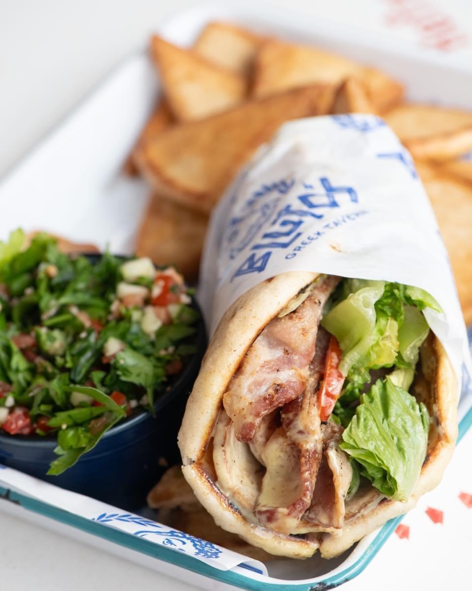 Chicken Bacon Ranch Gyro.