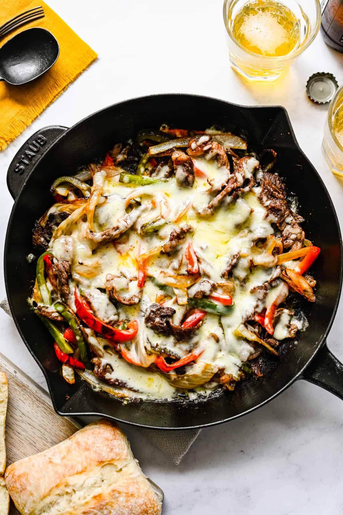 Philly Cheese Pan.