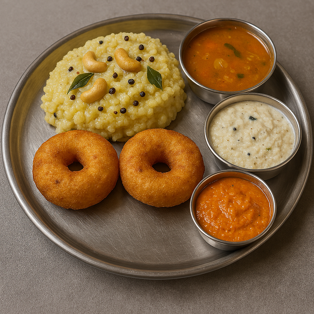 Pongal. Vada (2) Combo.