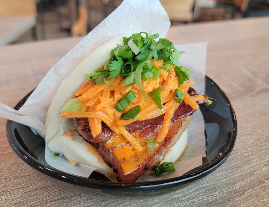 Smoked Pork Belly Bun.
