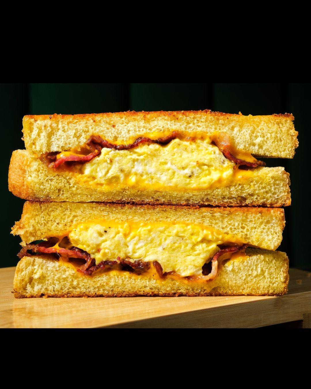Breakfast Sandwich Beef Bacon.