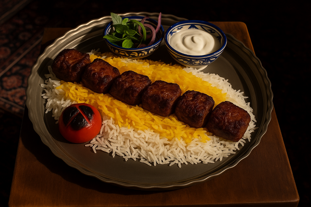 Lamb Kabob (کباب بره).