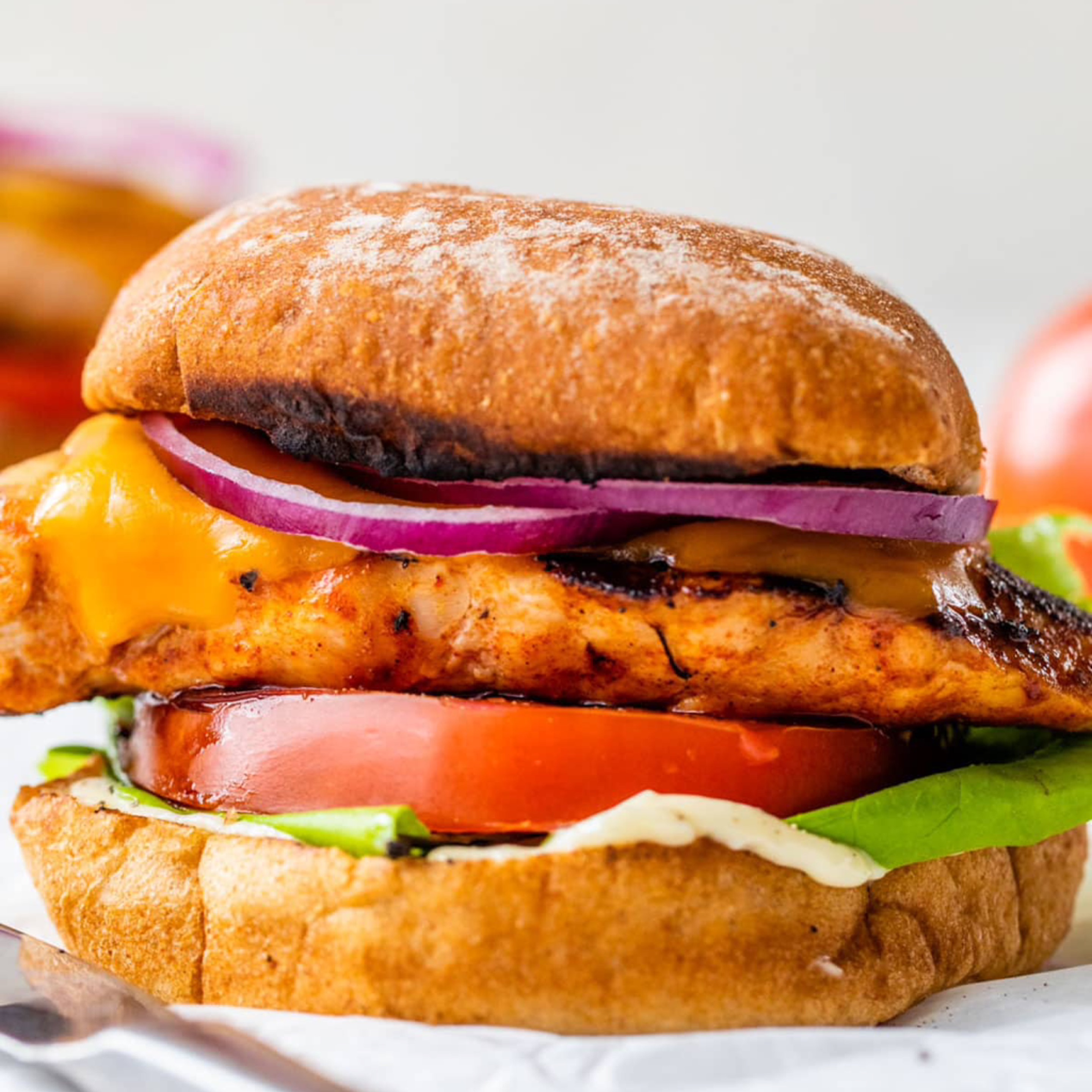 BBQ Chicken Sandwich.