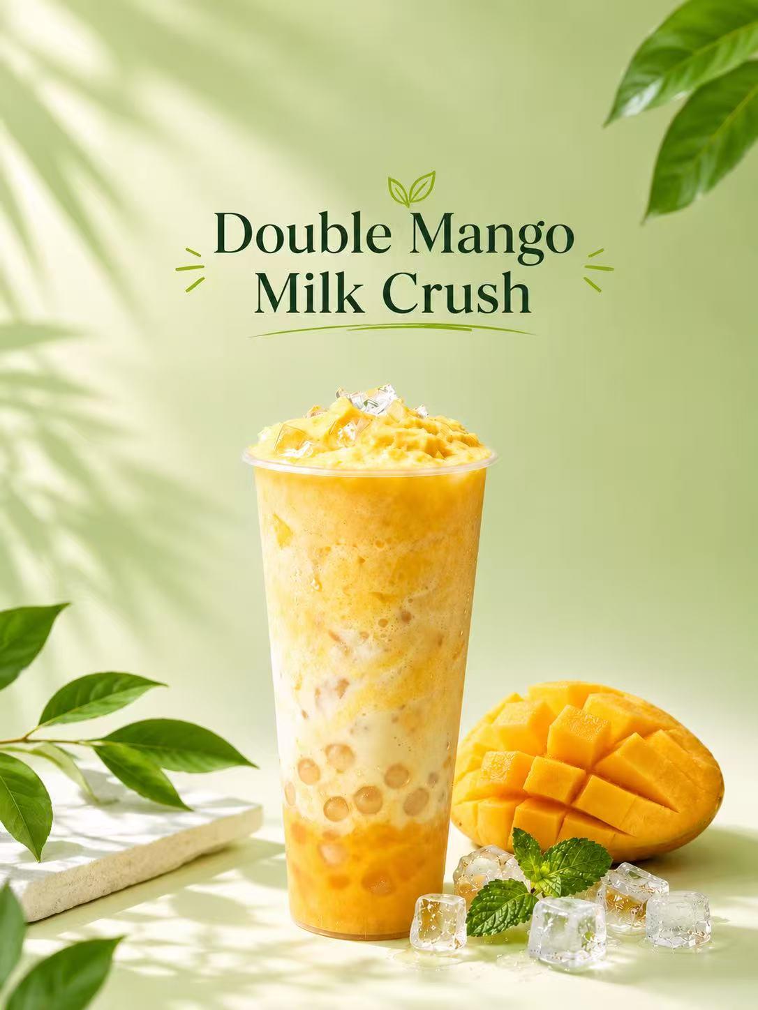 Double Mango Milk Crush.