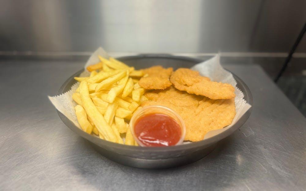 Chicken Fingers and Fries.