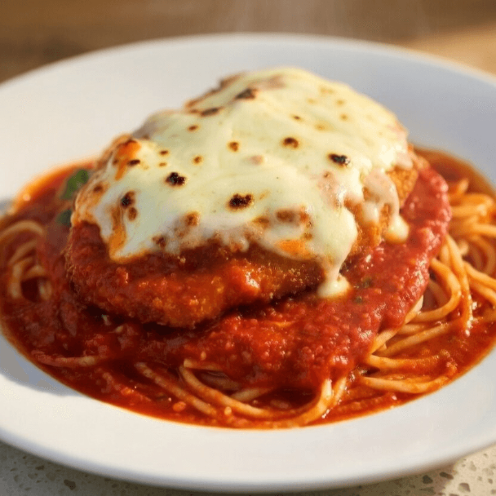 Chicken Parmigiana.