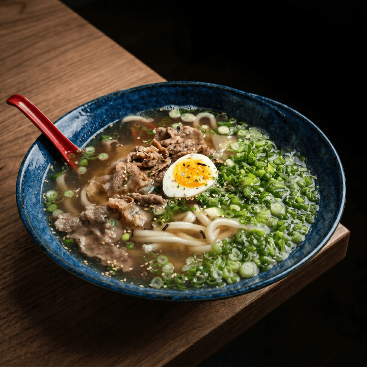 Udon Soup (Shrimp).