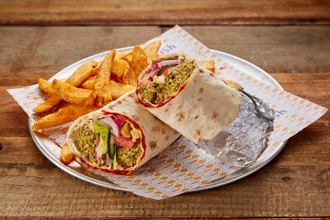 Falafel Wrap.