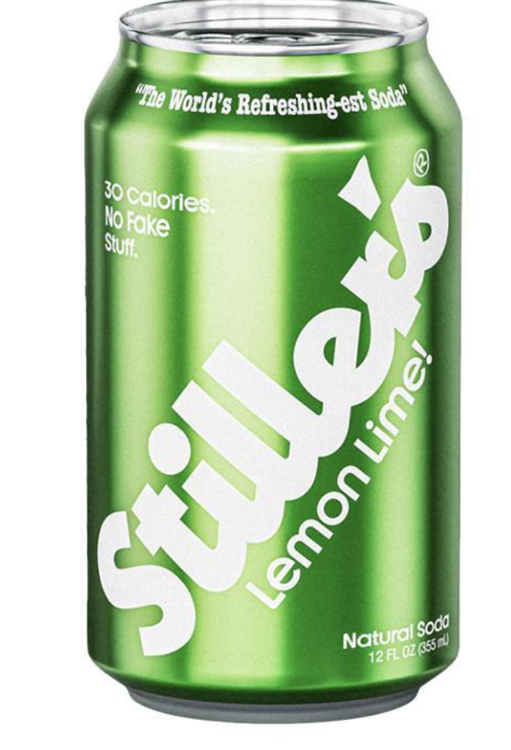 Stiller soda lemon and lime.