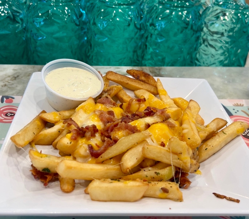 Bacon Cheese Fries.
