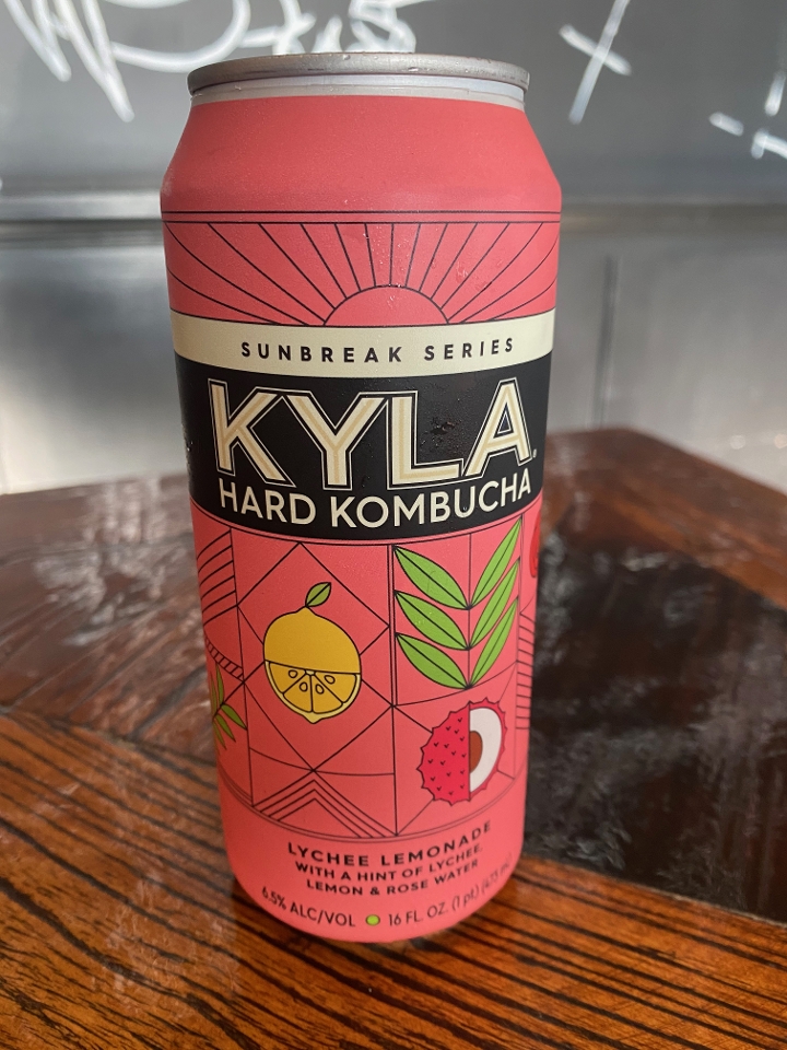 KYLA Lychee Lemonade Hard Kombucha
