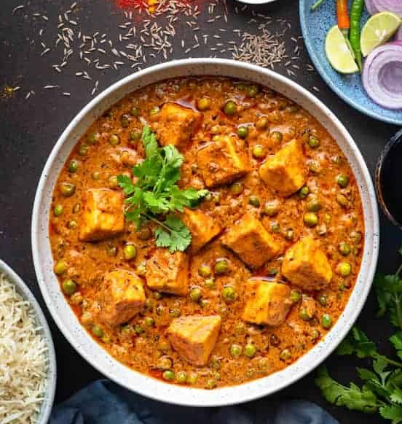 Mutter Paneer.