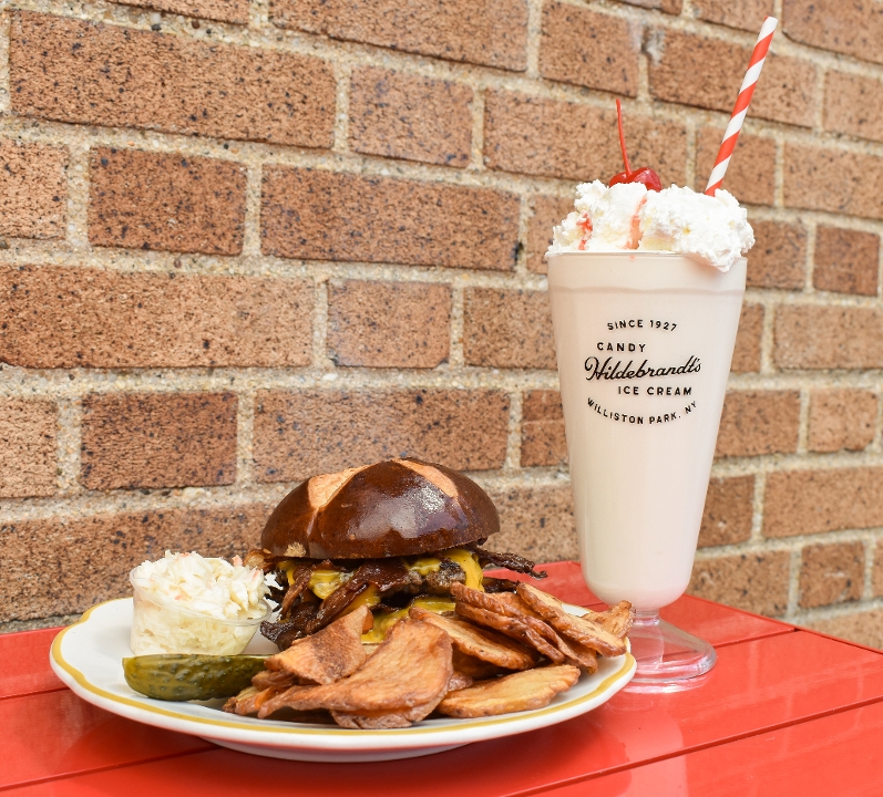 Top of the Hill Burger Meal.