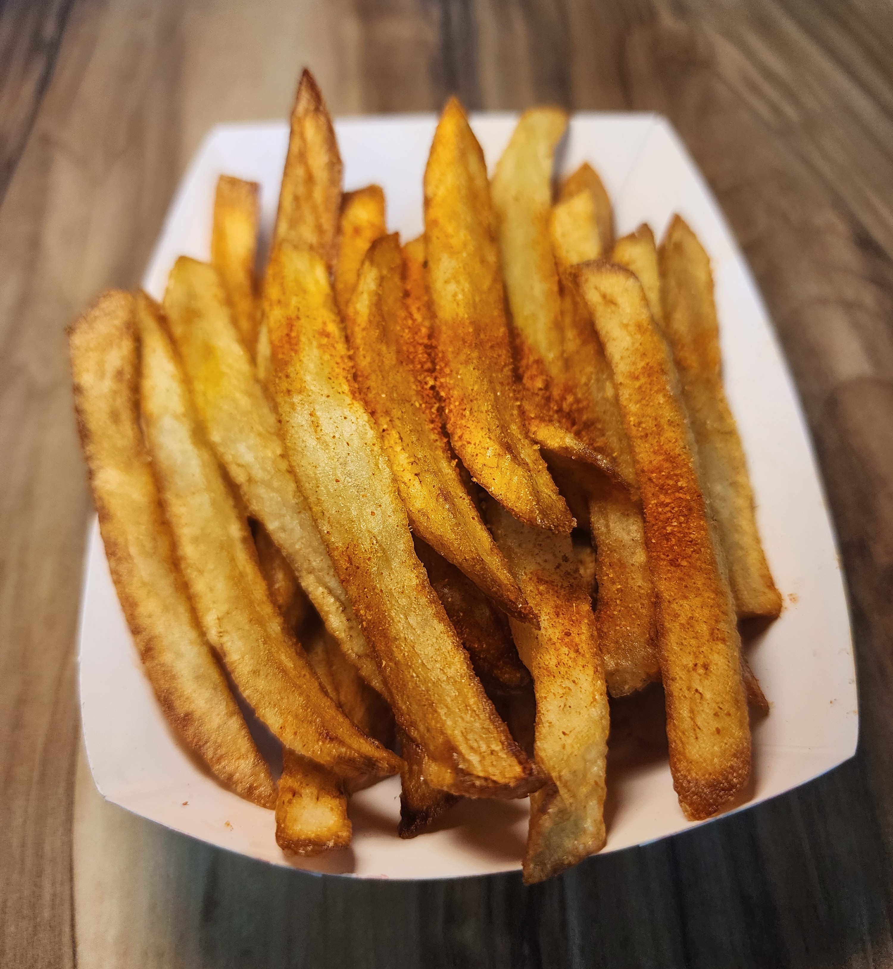 Hand Cut Fries.