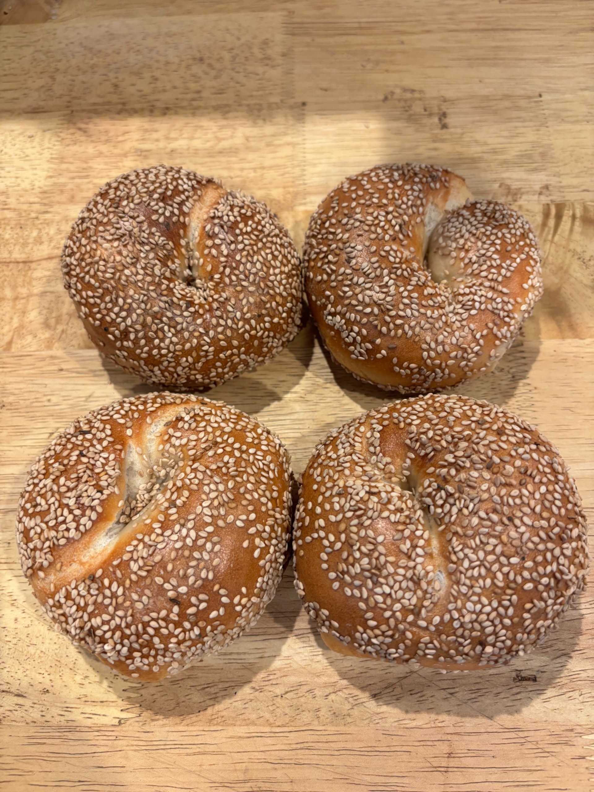 Half Dozen Mini Bagels.