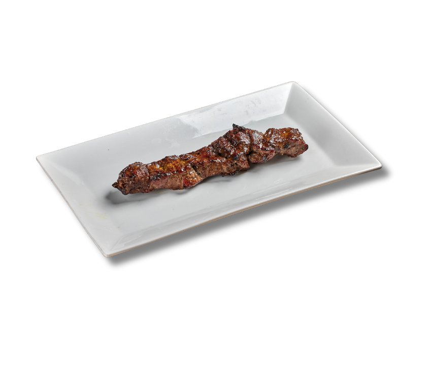 Chenjeh (Chunks of Tenderloin) Skewer.