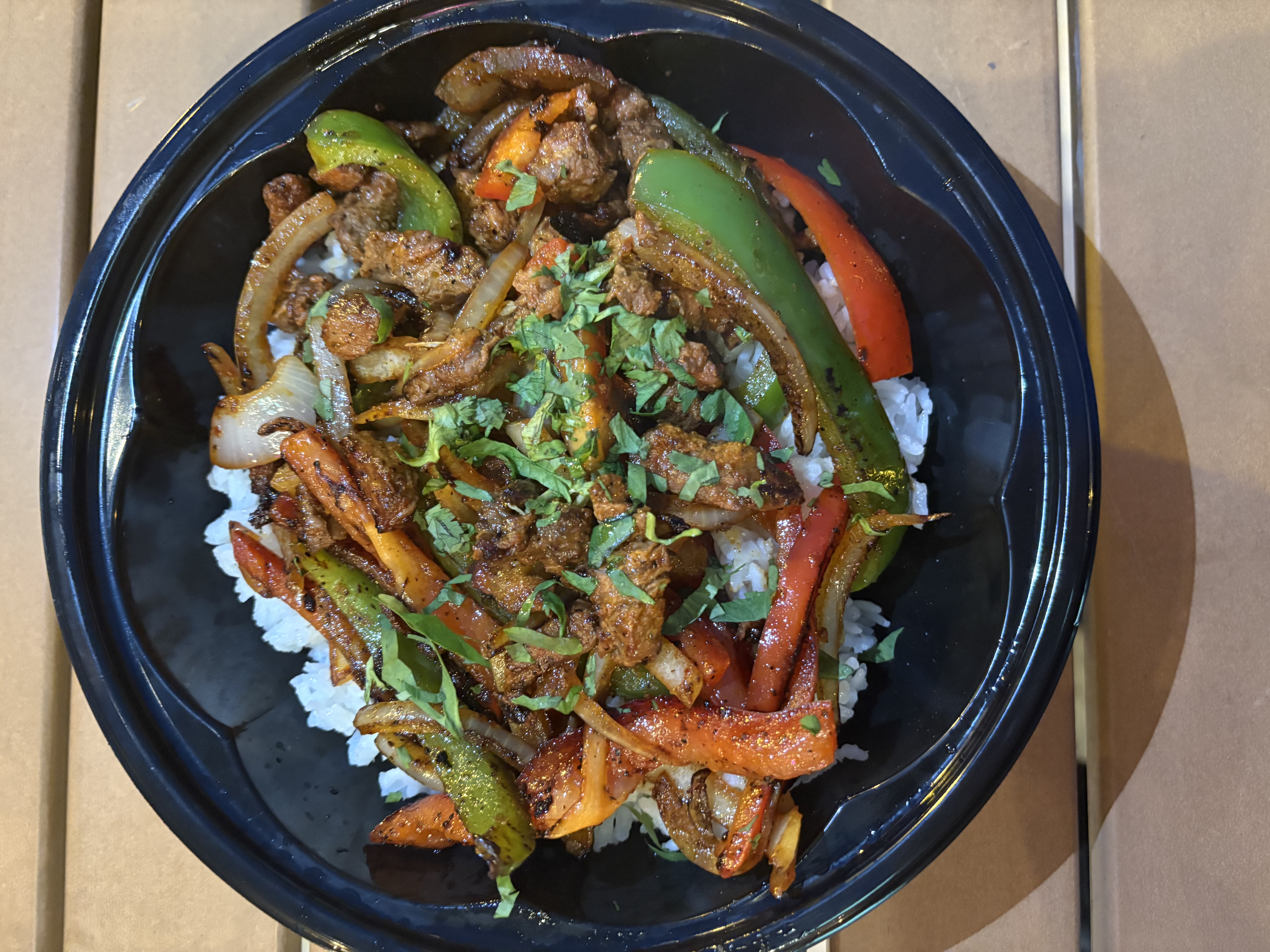 Fiesta Fajita Bowl.