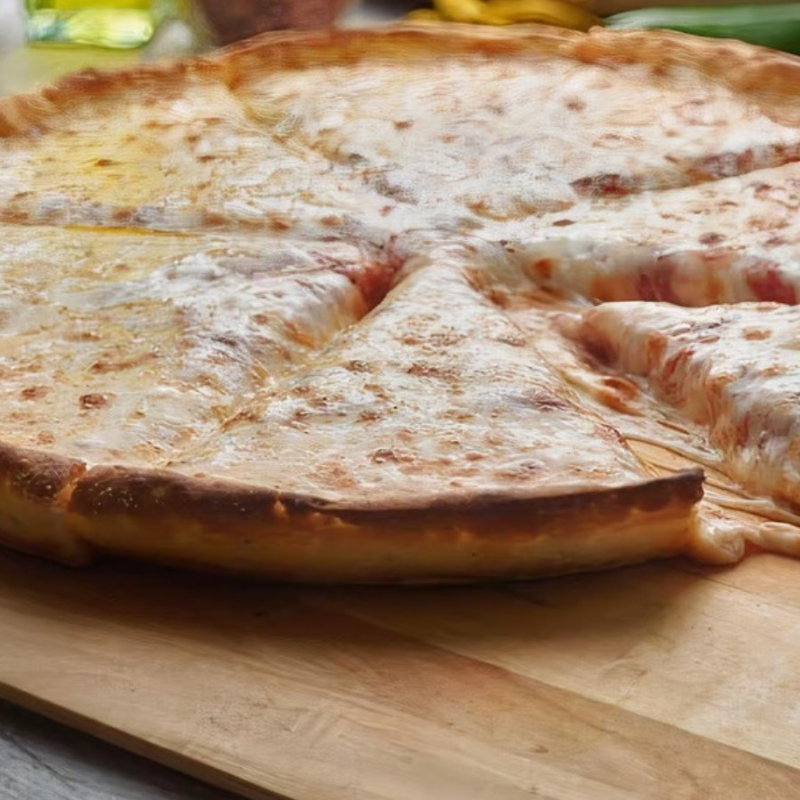 Detroit Cheese Pizza.