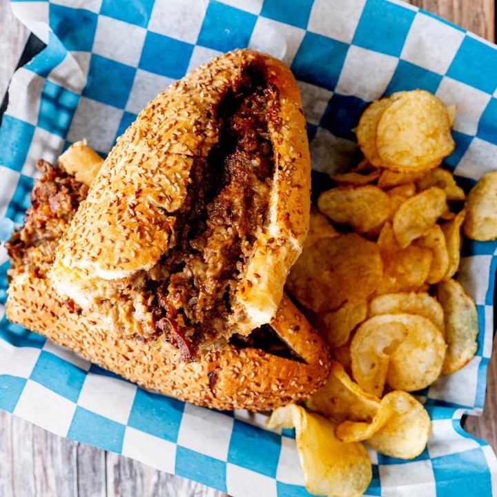 Teriyaki Ribeye Steak & Cheese.