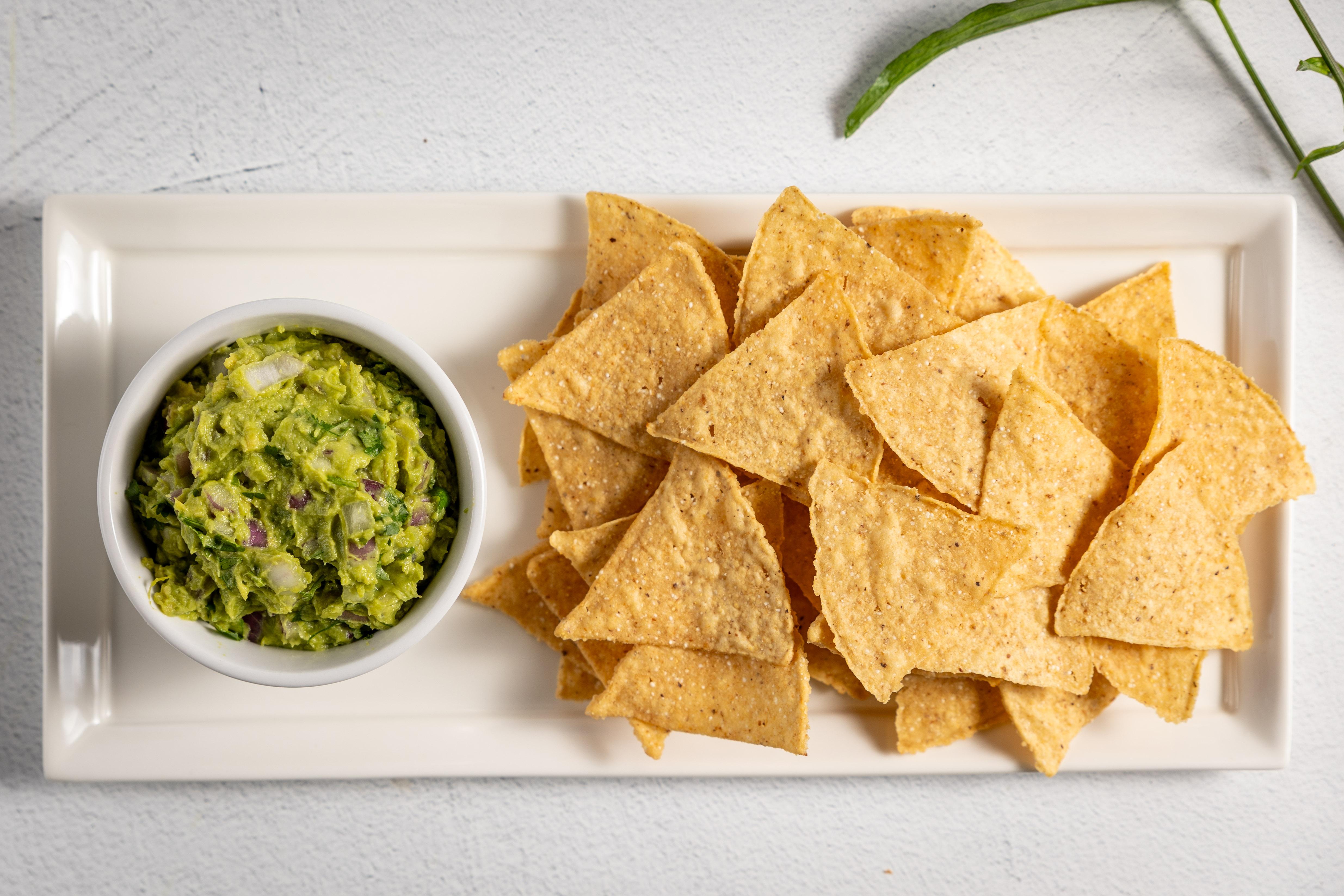 Chips and Guacamole.