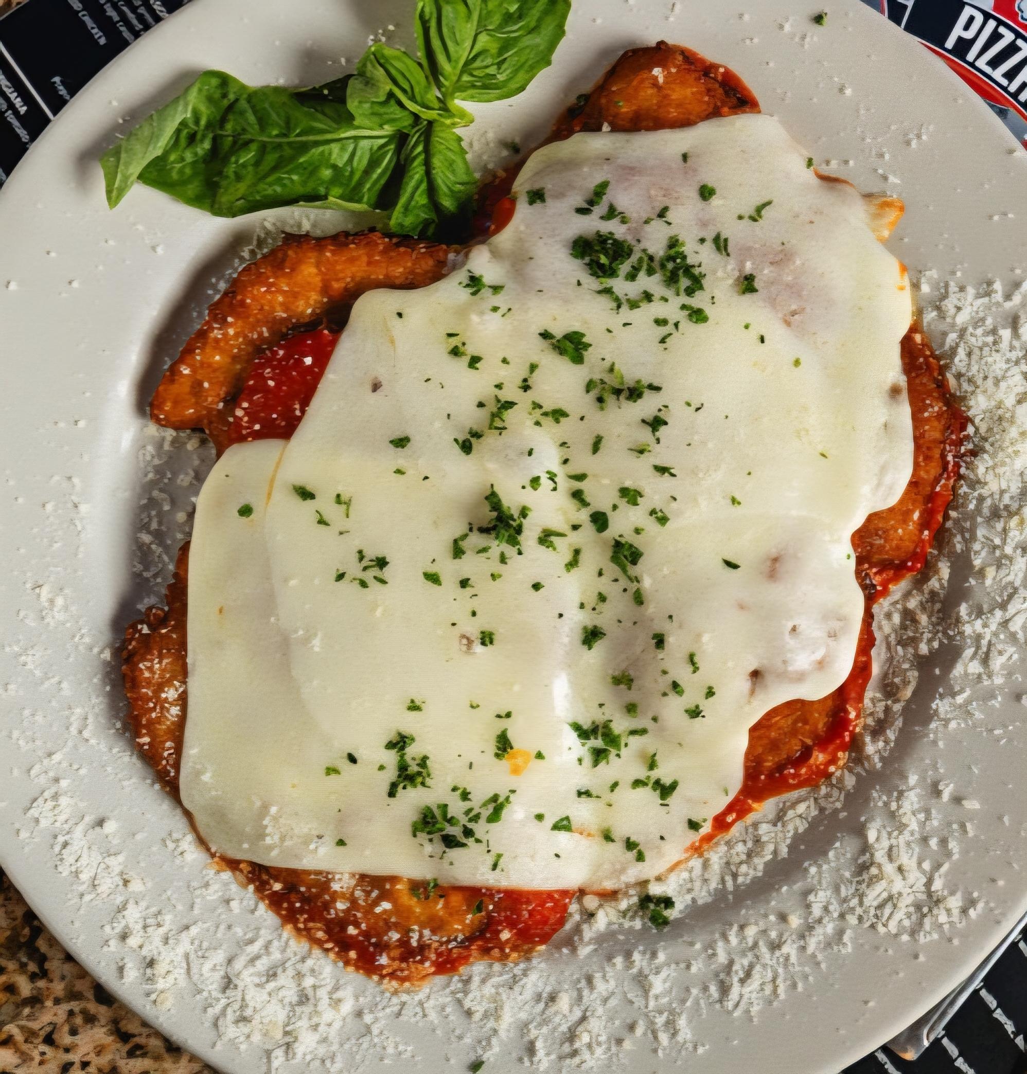 Chicken Parmigiana.