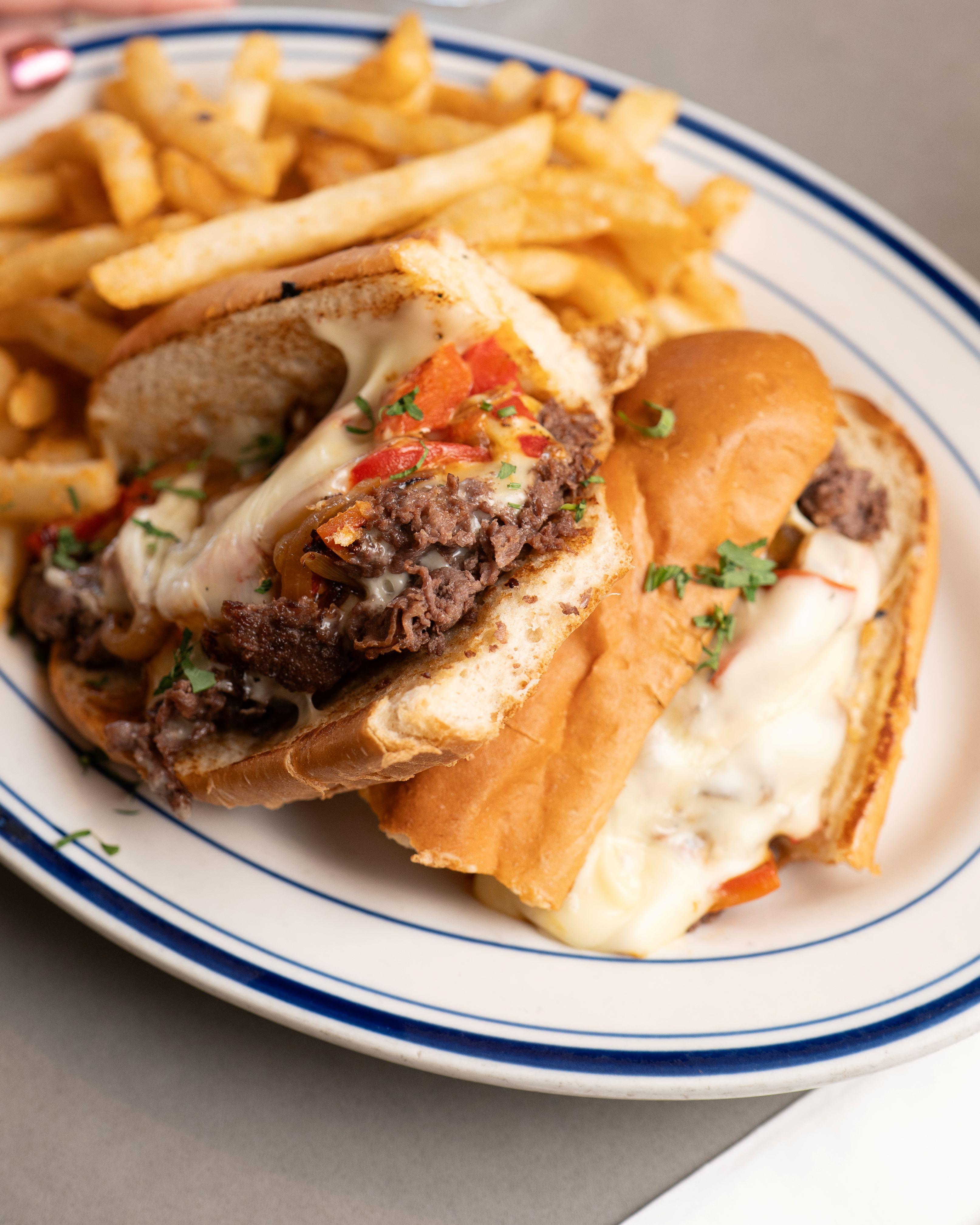 Philly Cheesesteak Sandwich.
