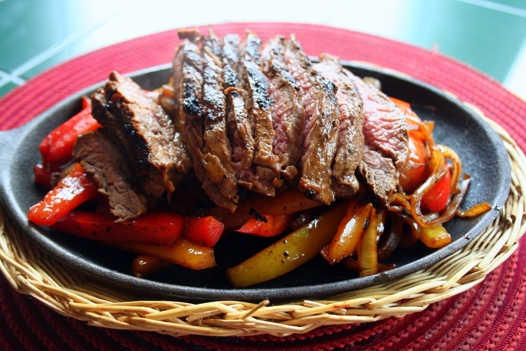 Steak Fajitas.