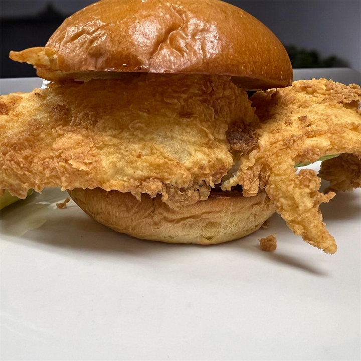 Filet of Sole Sandwich.