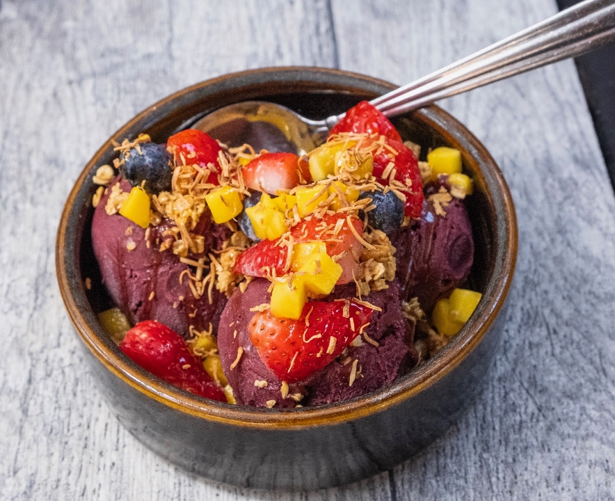 Acai/Yogurt Bowl.