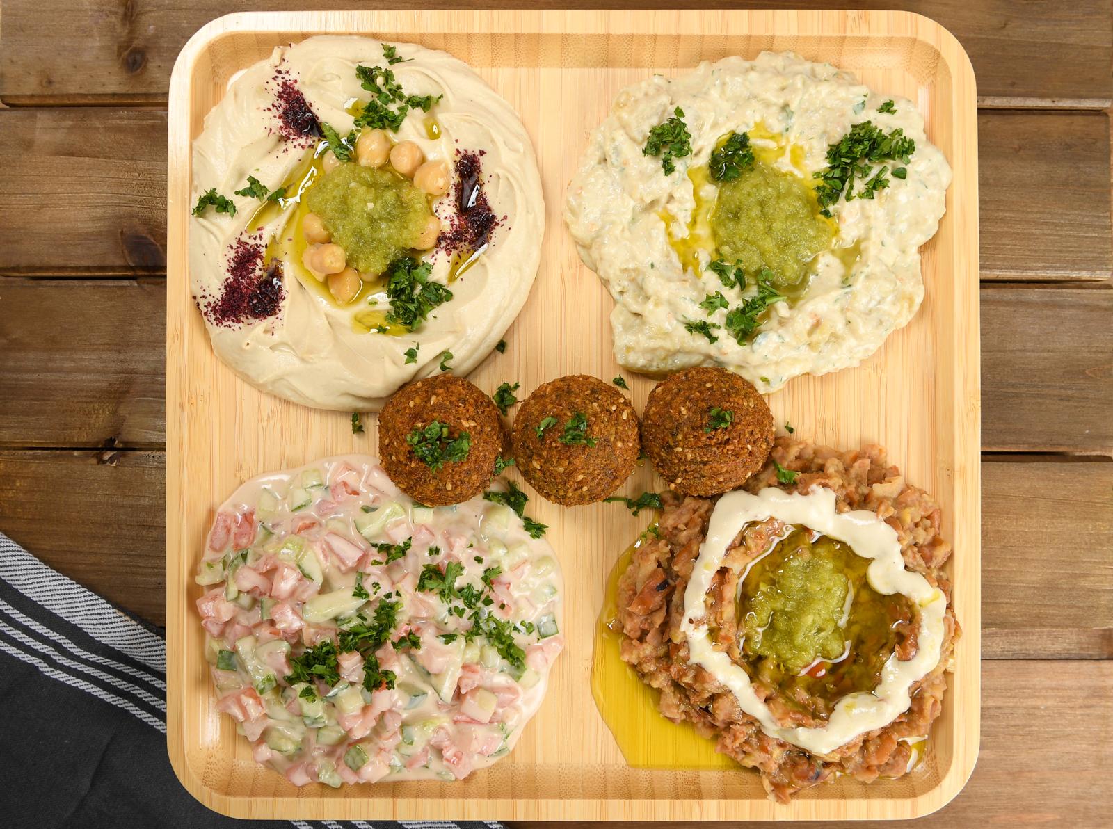 Vegetarian Plate.