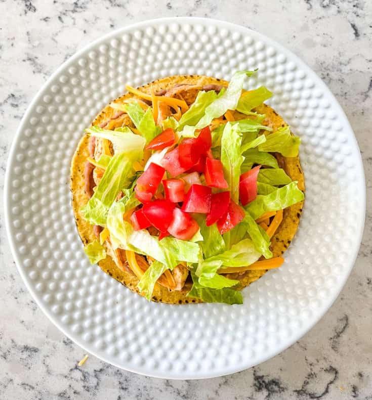 Ala Chicken Tostada.