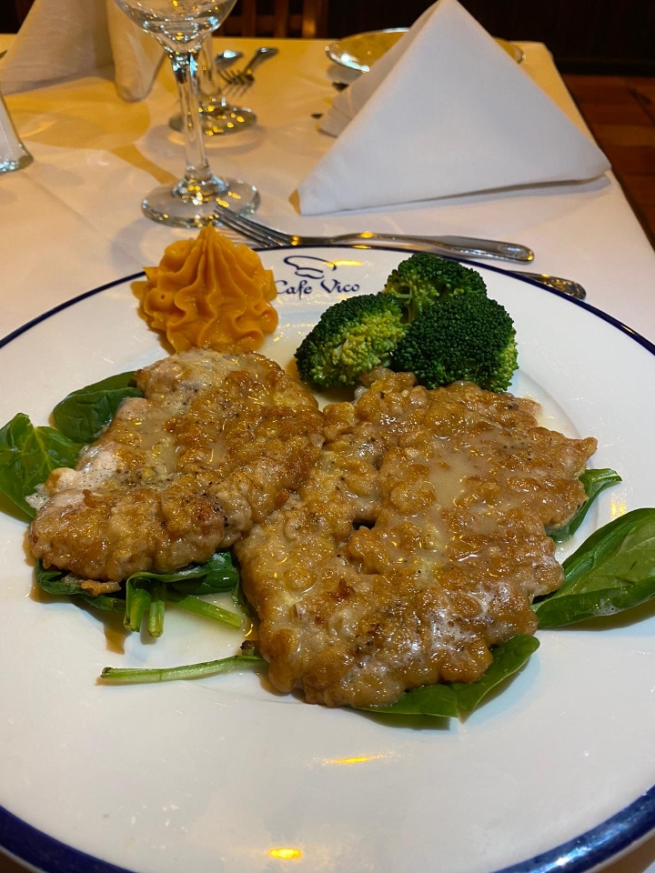 Chicken picatae Lunch.