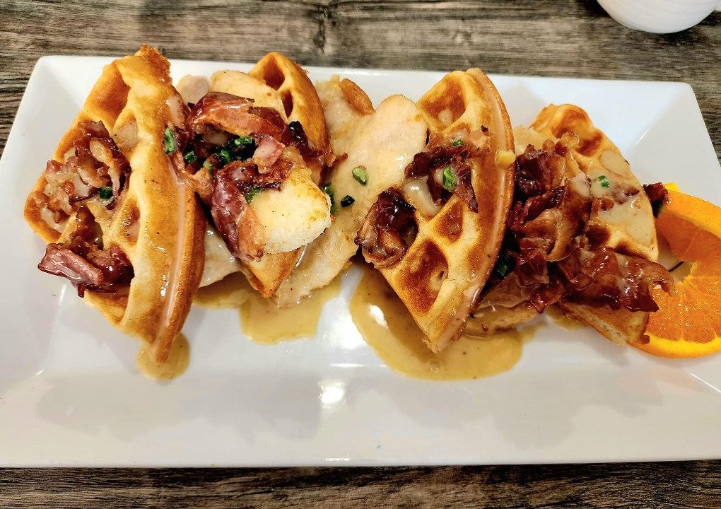 Chicken Waffles.