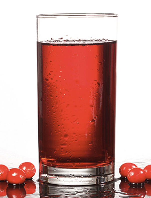 Cranberry Juice.