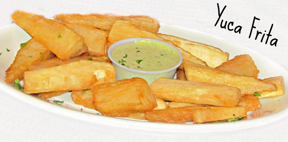 Fried Yuca Appetizer.