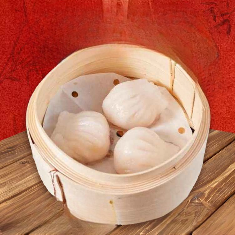 A2. 水晶鮮蝦餃/Shrimp Dumplings Dim Sum.