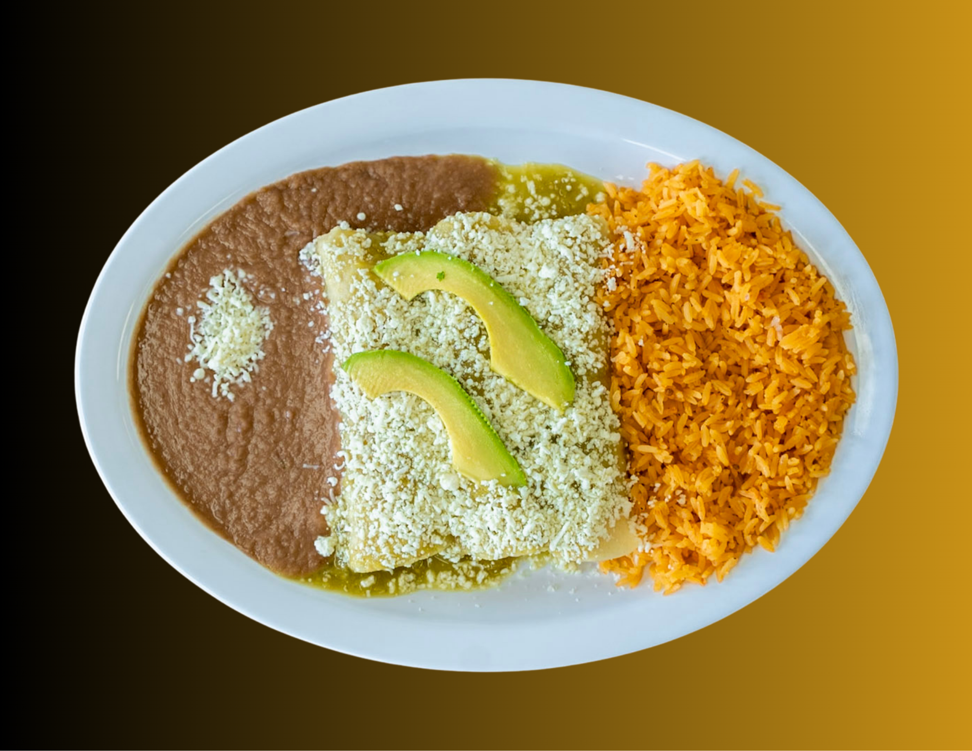 Enchiladas Verdes.