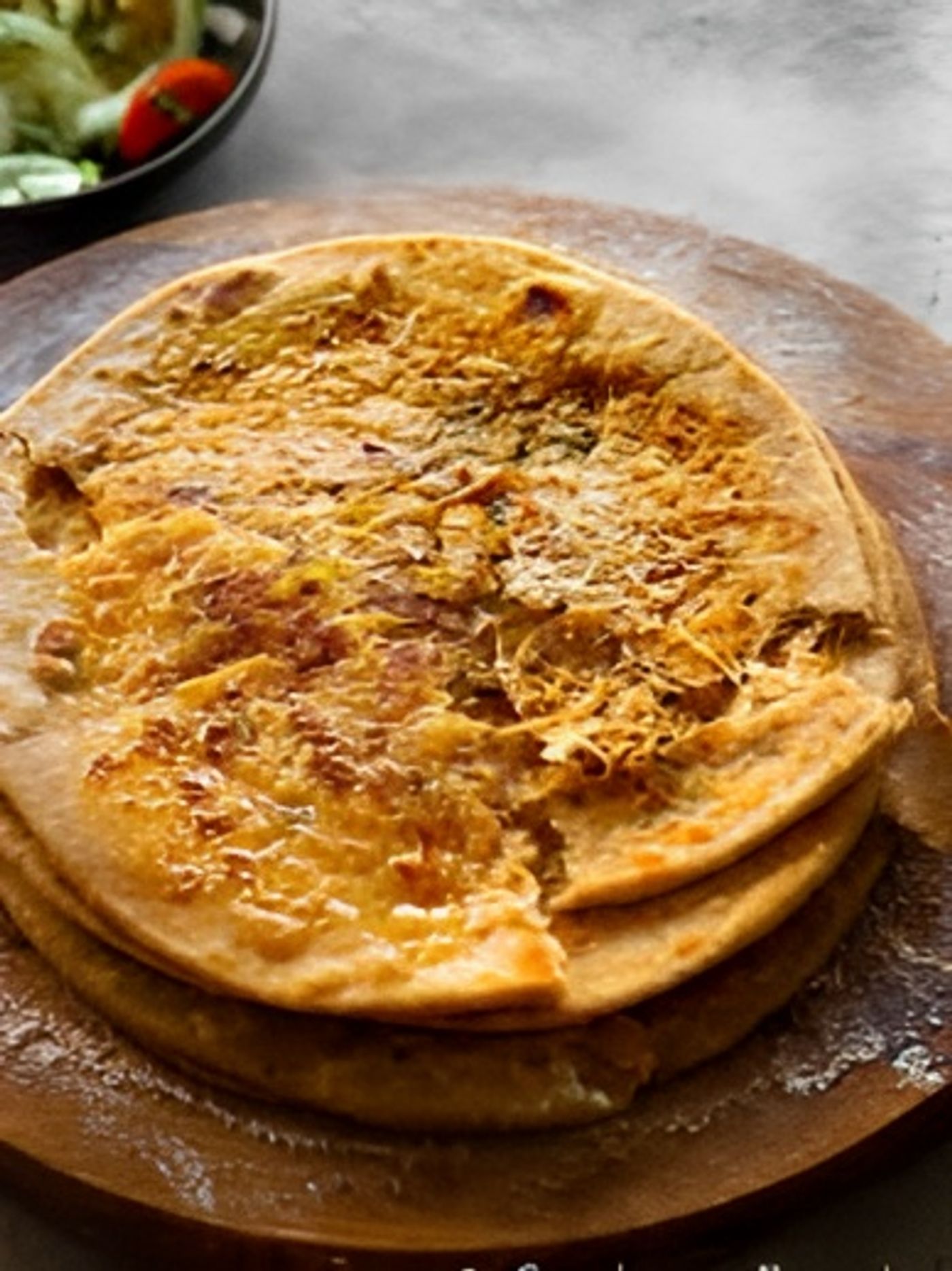 Radish paratha.