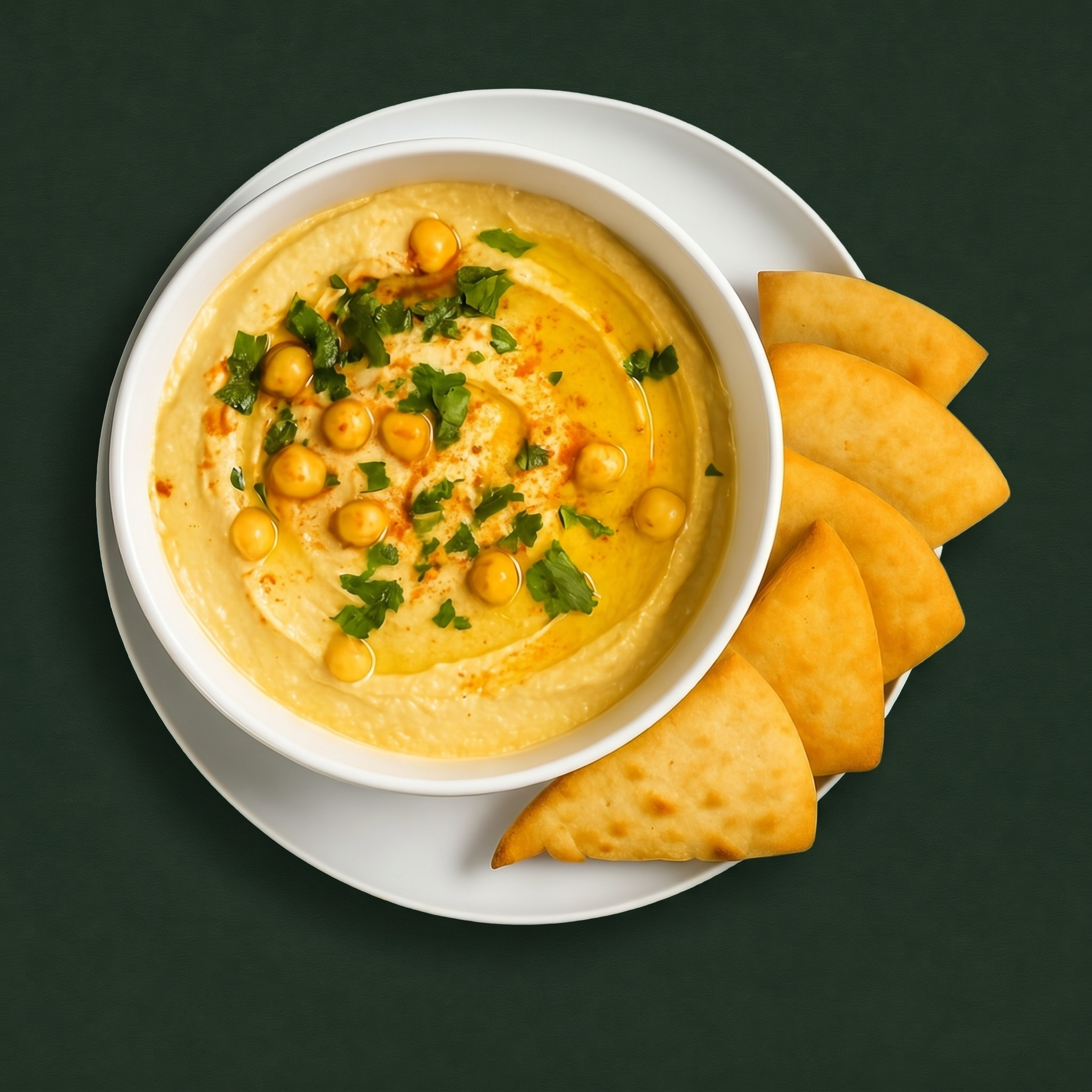 Hummus with Pita.