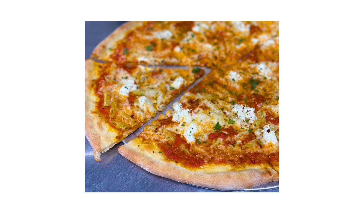 Baked Ziti Pizza 18'.