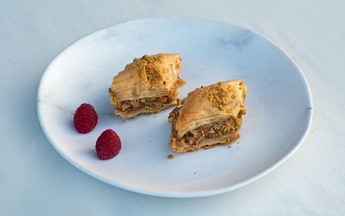 Homemade Baklava.