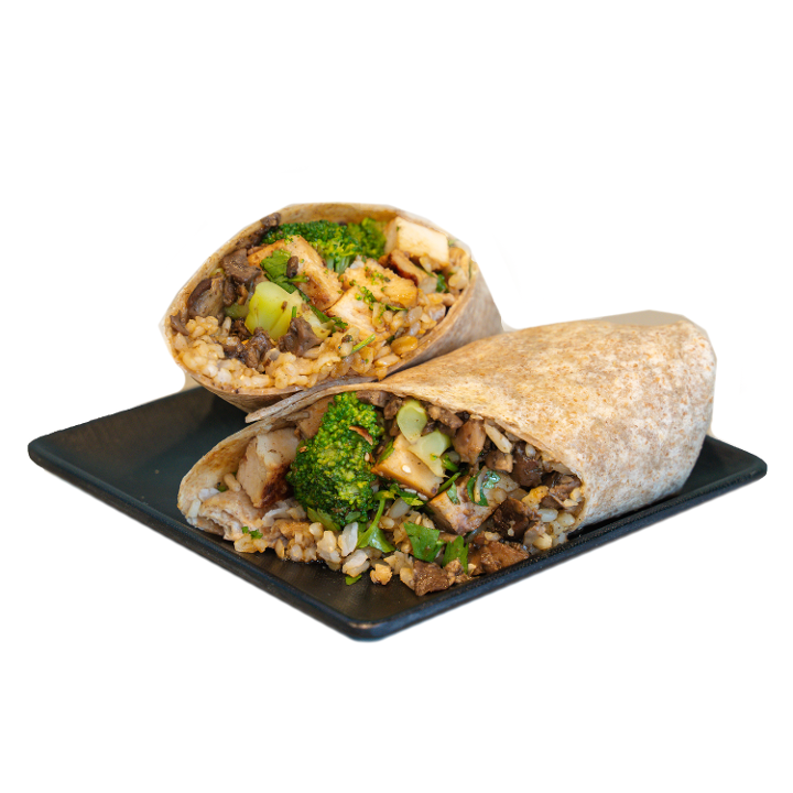 Teriyaki Chicken Wrap.