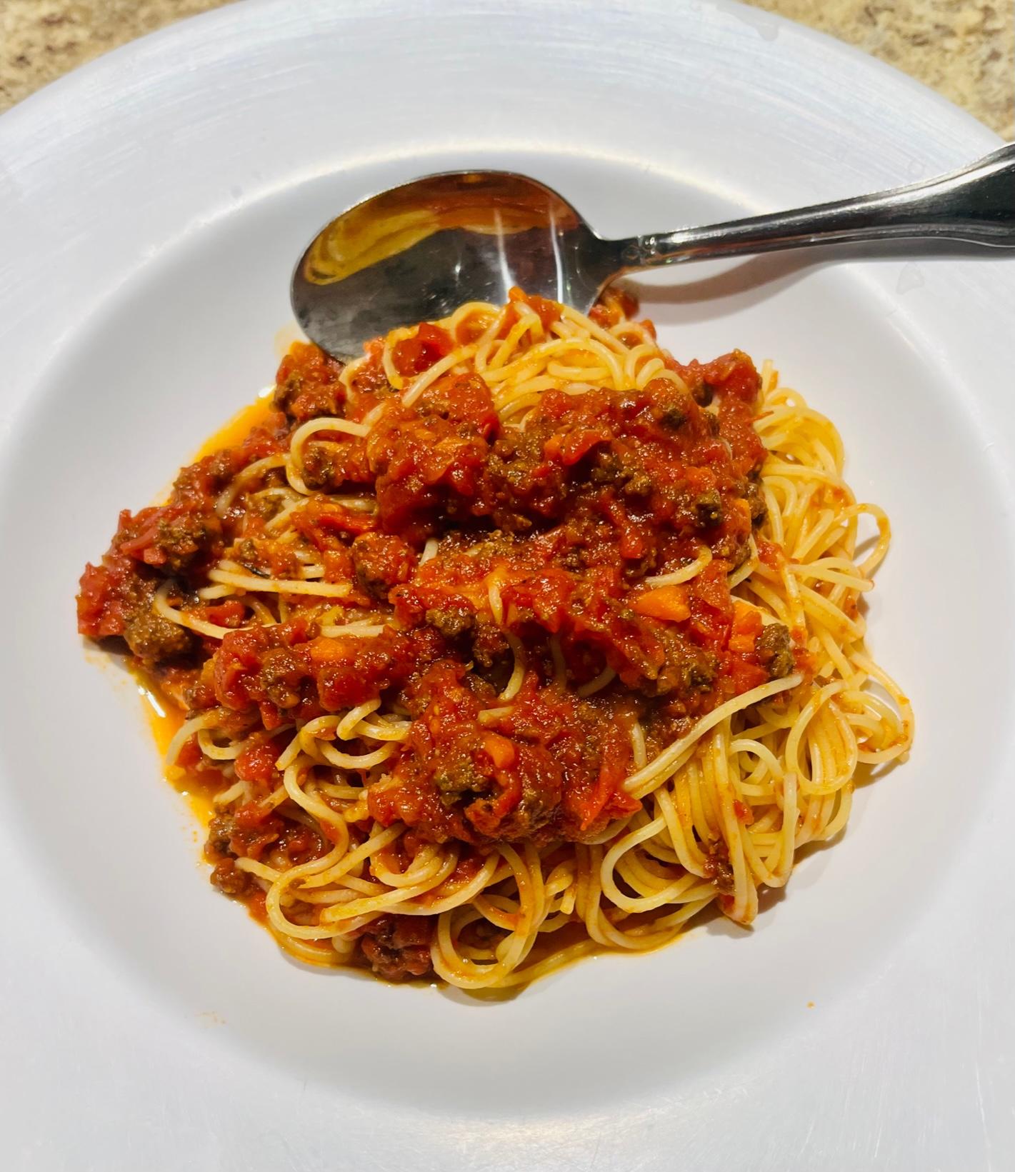 Pasta Alla Bolognese.