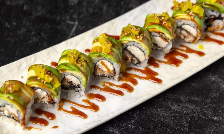 Green Dragon Roll.